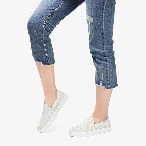 Image of STQ Slip on Shoes for Women Breathable Fashion Sneakers Comfortable Knit Casual Shoes