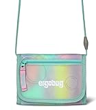 ergobag Brustbeutel Geldbeutel, Mini Portemonnaie mit Kleingeldfach, Sichtfenster für Mädchen und Jungen