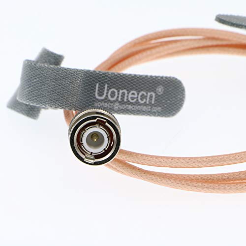 Uonecn Hd Sdi Coaxial Video Cable Rg179 Bnc To Mini Bnc Din 1.0/2.3 75Ohm Rf Cable For Blackmagic Hyperdeck Shuttle 1 Meter #TOP6