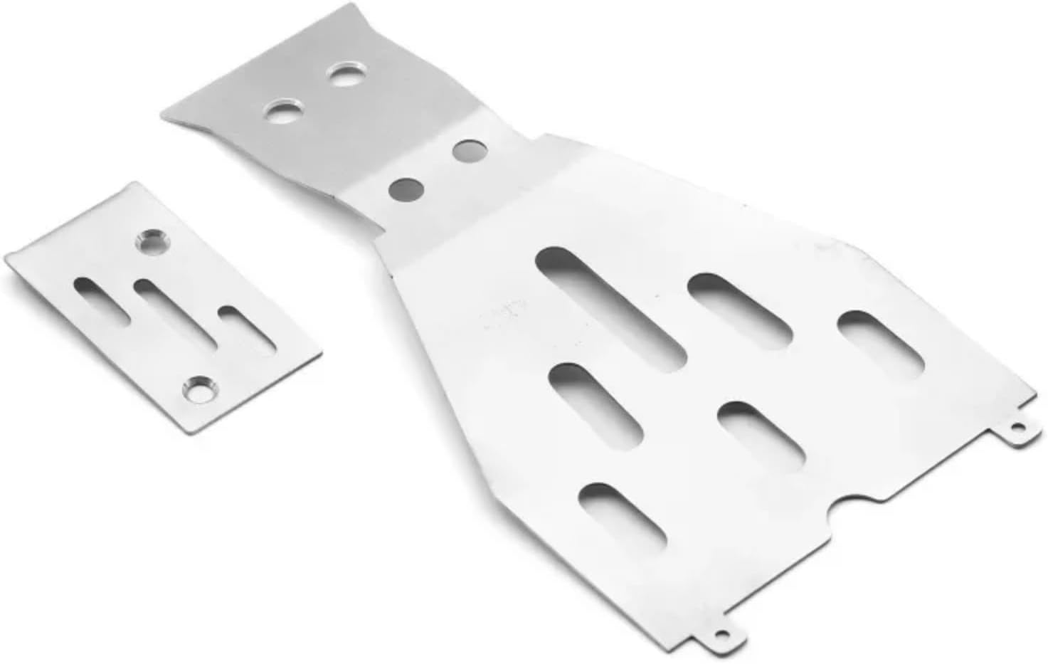 Rc Frame Chassis For Traxxas For Raptor 1/10 2pcs Stainless Steel Chassis Protector RC Car Off-road Parts Accessories Upgrades Replacement And Repair