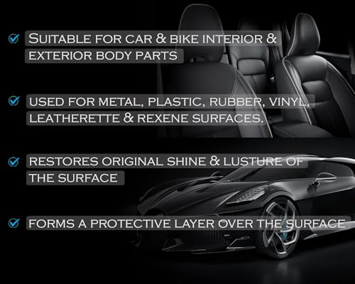 Image of CAR SAAZ All-in-One Polish for Car, Bike | Multipurpose Premium All-in-One Polish 380 ml with Microfiber Cloth 380 GSM | Multi-surface Car & Bike Polish for Interior, Exterior