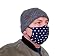 Produktbild AB3-00534 Blau Stern Mung Nasen Behelfsmaske Große M Mundbedeckung Gesichtsmaske waschbar nachhaltig