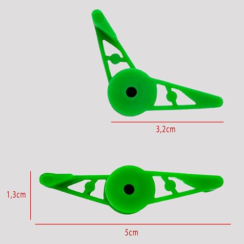 BLISSANY Pflanzenbieger Set mit 25 Clips – Pflanzenclips - Triebe lenken, Wachstum fördern – für perfektes Pflanzenwachstum – für Jede Pflanze geeignet (Pflanzenbieger 360 Grad)