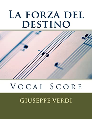 La forza del destino: Vocal Score