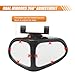 YoRise 2PCS Car Blind Spot Mirrors, 360° Adjustable Wide Angle Auxiliary Rear View Mirror, HD Glass Side Mirror Blindspot, Universal Car Convex Mirrors for Most Vehicles (Black)