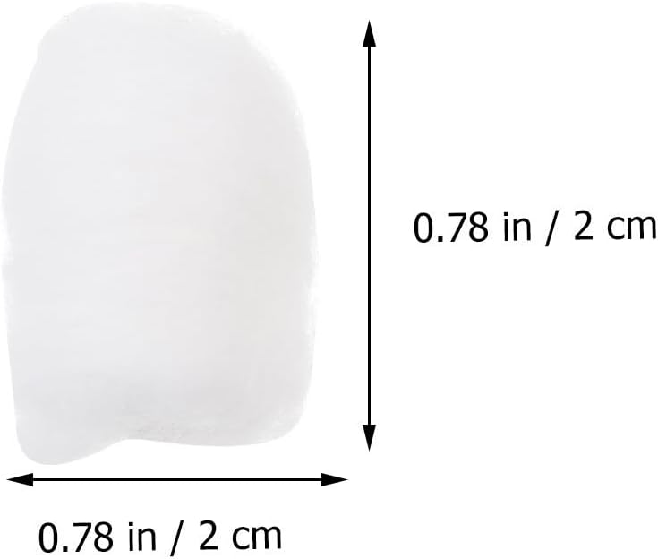 200pcs White Cotton Balls for Makeup Removal and Facial Care, Ultra Absorbent and Gentle to Surface, for Salon Use and Home, Soft Pure Cotton Balls for Babies and Sensitive Skin