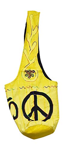 Image of Mandala Crafts Hippie Bag, Large Boho Hobo Purse for Women, Crossbody Shoulder Sling Bags for Indie Style Bohemian Accessory