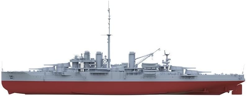 1/600 軍事モデルフランス海軍フランス孤高号戦艦1920船底版