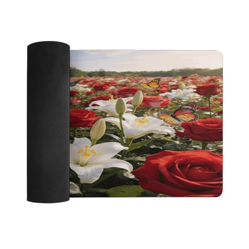 Flower Sea Pad para Escritorio Impermeable 30x60 cm miniatura 3