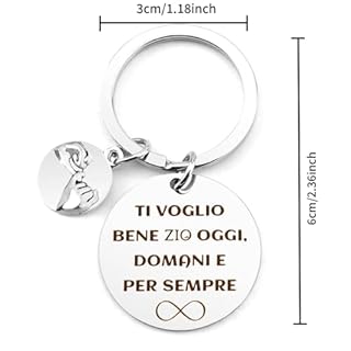 Regalo Zio,Portachiavi Zio,Regalo Zio Compleanno,Idee Regalo Zio,Regalo Zii Natale,Regalo Zio Natale,Portachiavi Zii,Regalo per Zii Natale,Regalo Nipote,Regalo per Zio Da Nipote,Portachiavi Zio E Zia