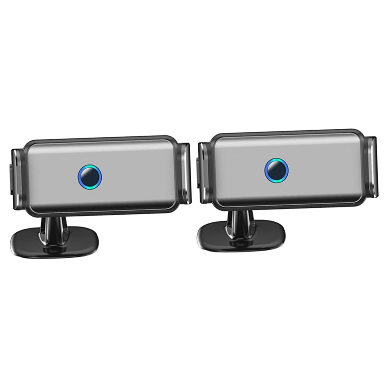 2piezas Soporte Móvil Automático para Coche Sujeción Segura Diseño Compacto Compatible Teléfonos para Navegación y Llamadas Movimiento