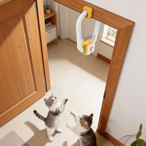 Jouet automatique pour chat contre l'ennui avec télécommande de jeu interactif - 5