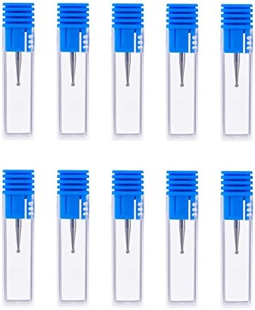 10Pcs Diamond Engraving Tip Bit, Electric Cordless Engraver Pen Tool, Etching Engraving Tool, Carve Engraving Tool Replacement Easy Etcher Tips for Engraving Stone, Jewelry, Glass, Metal (10) (10)