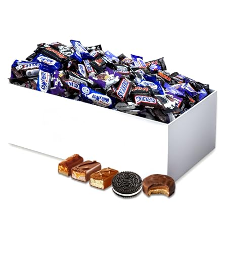 Capico Cookies Mix Box mit Snickers Mars Milky Way (2kg) ca. 150 Teile