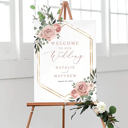 Wedding Welcome Sign, Our Wedding Sign, Welcome To Our Wedding Sign, Wedding Signs For Ceremony And Reception, Welcome Wedding Signs, Minimalist Sign For Wedding #28