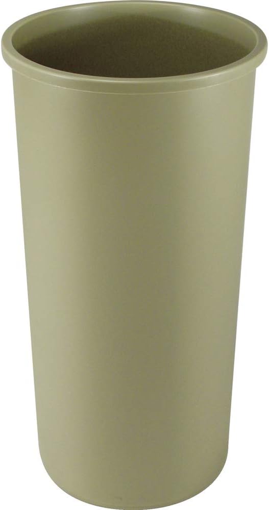 Rubbermaid Commercial Untouchable Trash Can, 11 Gallon, Gray, FG294700GRAY: Waste Bins: Industrial & Scientific