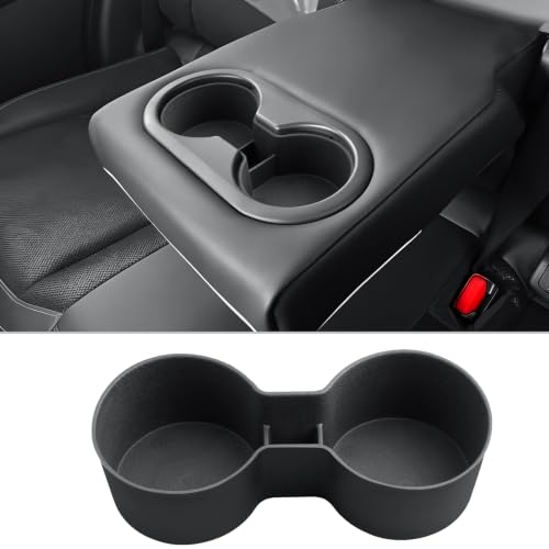 Image of CDEFG for 2026 Mazda CX5 Center Console Organizer Rear Cup Holder Cover | for 2026 Mazda CX-5 (S /Select /Preferred /Premium /Premium Plus) Accessories Back-Seat Cup Holder Storage Box