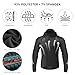 ROCKBROS Cycling Jackets for Men Winter Bike Jackets Thermal Windproof Jacket Cold Weather Cycling Hiking
