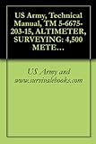  US Army, Technical Manual, TM 5-6675-203-15, ALTIMETER, SURVEYING: 4,500 METERS; 2 METER DIVISIONS, (WALL AND TIERNAN TYPE FA-199), (NSN 6675-00-641-3569) (English Edition)