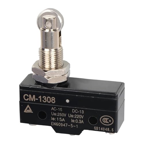 Interruptor de límite horizontal CM-1 de carrera con rodillo metálico y bloque CM-1309 3