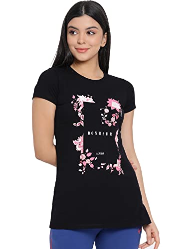 Image of Lyra Women's Cotton Regular Fit T-Shirt