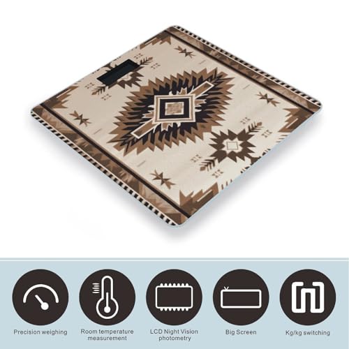Báscula Digital de Baño con Diseño Native American miniatura 3