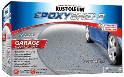 Epoxy Shield Resin Garage Floor Kit, Gray