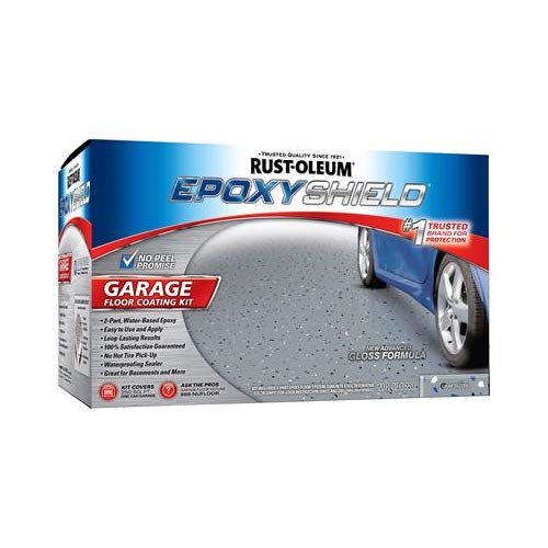 Epoxy Shield Resin Garage Floor Kit, Gray