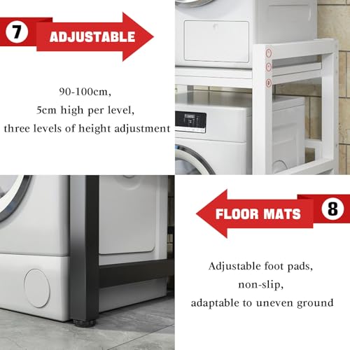 Étagère de WC sans perçage pour optimiser les petits espaces - 7