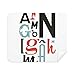 Alphabets Stylish Quote Handwrite Cleaning Cloth Screen Cleaner 2pcs Suede Fabric