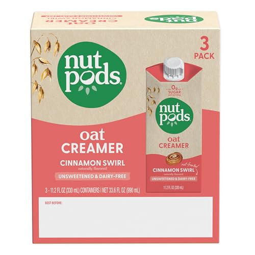 Nutpods Oat Cinnamon Swirl Coffee Creamer - Unsweetened Oat Milk Creamer - Nut-Free Non Dairy Creamer thumb #2