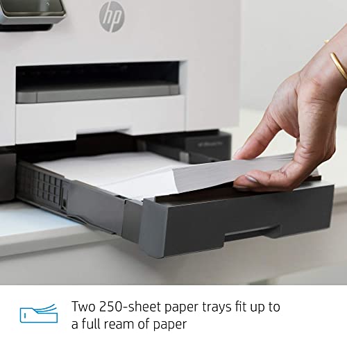 Hp Officejet Pro 9020 All-In-One Wireless Color Inkjet Printer, Gray - Print Scan Copy Fax - 2.7" Touchscreen Cgd, 39 Ppm, 4800 X 1200 Dpi, 512Mb Memory, 35-Sheet Adf, Auto 2-Sided Printing, Ethernet #TOP6