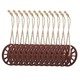 Construcción robusta: hecho de madera, este adorno de pared está diseñado para durar, lo que garantiza que seguirá una parte preciada de la decoración de su hogar durante los años venideros
