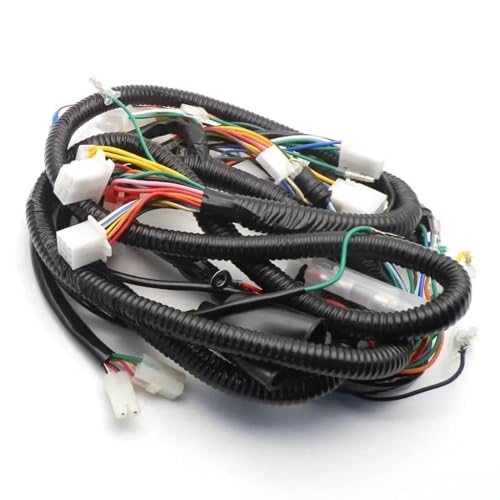 GY6 150CC Wire Harness Wiring Assembly Scooter Moped Fit for 11 Pole 8 Poles Magneto(11 Pole)