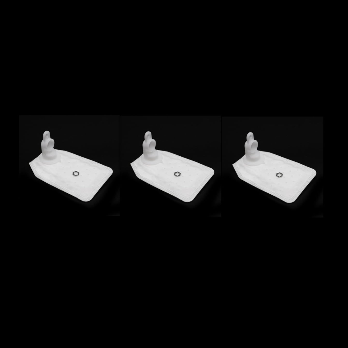 3-Pack Motorcycle Strainer Fuel Filter 3C1-E3915-00 Compatible with Yamaha Zuma YZF R3 MT-03 XVS400 Drag Star XT250 Serow XC50 Vino 50 YBR125 YBR250 XG250 TRICKER