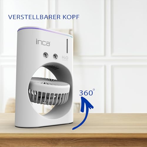 Ventilateur De Bureau Inca Imf 10b Portable Avec Fonction Brumisation - vue 9