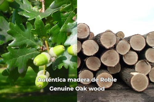 Miniatura 9 de Bricoroll - Canto Preencolado - Aplicación Con Plancha - Elaborado En Madera Natural - Diseño De Roble - 40mm X 5m - Para Tableros Y Muebles - Fácil Aplicación - Fabricado En España