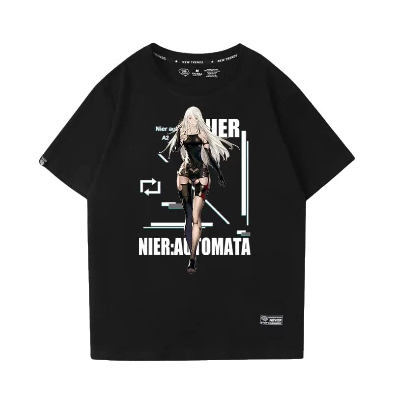 Amazon.co.jp: NieR:Automata 2B ニーア オートマタ Tシャツ 半袖
