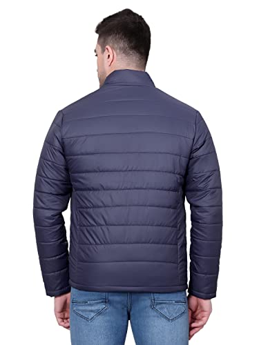 Image of KOTTY Men's Nylon Regular Solid Stylish Designed for Comfort and Warmth Puffer Jacket