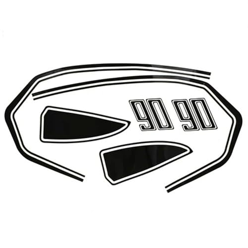 Autocollant de réservoir moto pour R Nine T Scrambler Racer 2014-2021 protecteur adhésif passager
