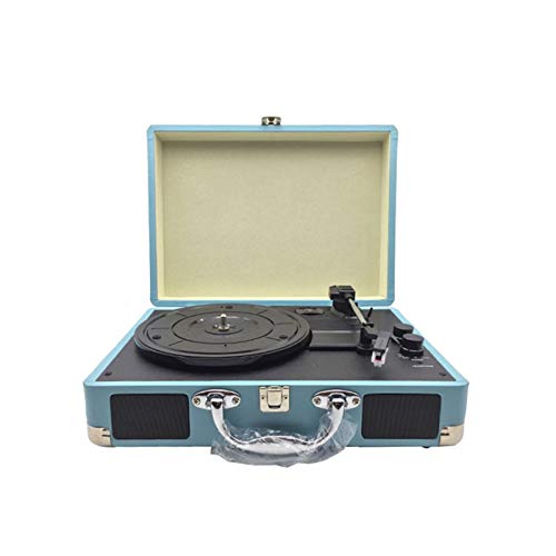 Lecteurs DVD Portable en cuir cas Phonographe Haut-parleur Bluetooth Retro Gramophone Turntable Disque Vinyle Lecteur… - Les Beatles, Paul McCartney, John Lennon, RIngo Starr, George Harrison Lecteurs DVD Portable en cuir cas Phonographe Haut-parleur Bluetooth Retro Gramophone Turntable Disque Vinyle Lecteur…