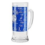 Material: Glas FC Schalke 04 Bierglas/Bierkrug ** Team 19/20 **