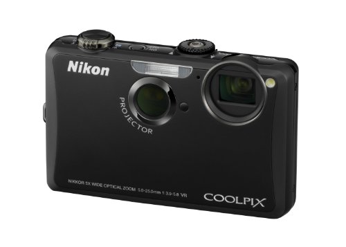 Nikon Coolpix S1100PJ Appareil photo numérique compact 14,1 Mpix Ecran 3' Zoom optique 5x Noir