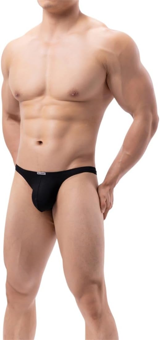 Mens Thong Underwear Sexy G String Stretchy All Day Comfort Male Lingerie Solid Bikini T Back Pants - Image 3