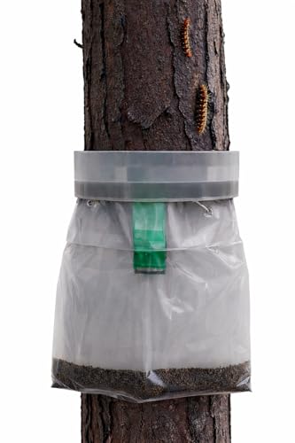 Trampa Collar para Orugas Procesionaria del Pino Profesional | Gran Capacidad, Reutilizable, Sin Químicos y Fácil Instalación