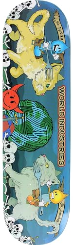 World Industries Cats Jousting Skate Deck-8.25