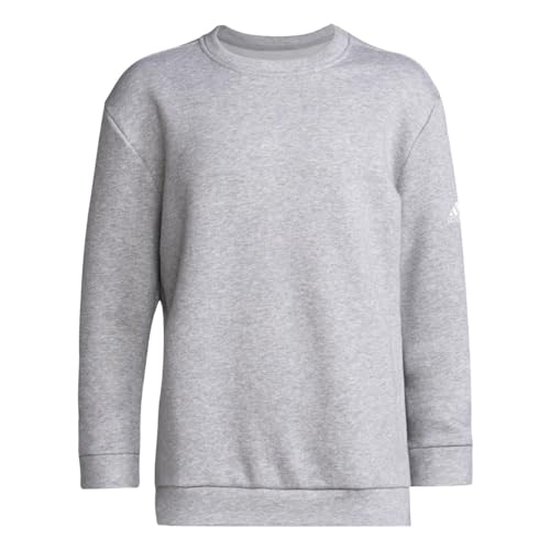 Adidas Kids Youth New Fleece Long Sleeve Crew Top - Main Image