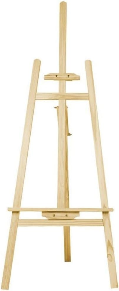 Solid Wood Easel Studio School Sketch Wooden Easel Advertising Display Stand(120cm)