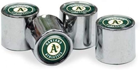 WinCraft MLB Oakland Athletics Tire Valve Stem Caps