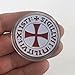 Knight Templar Challenge Coin Red Cross Warrior Religious Coins